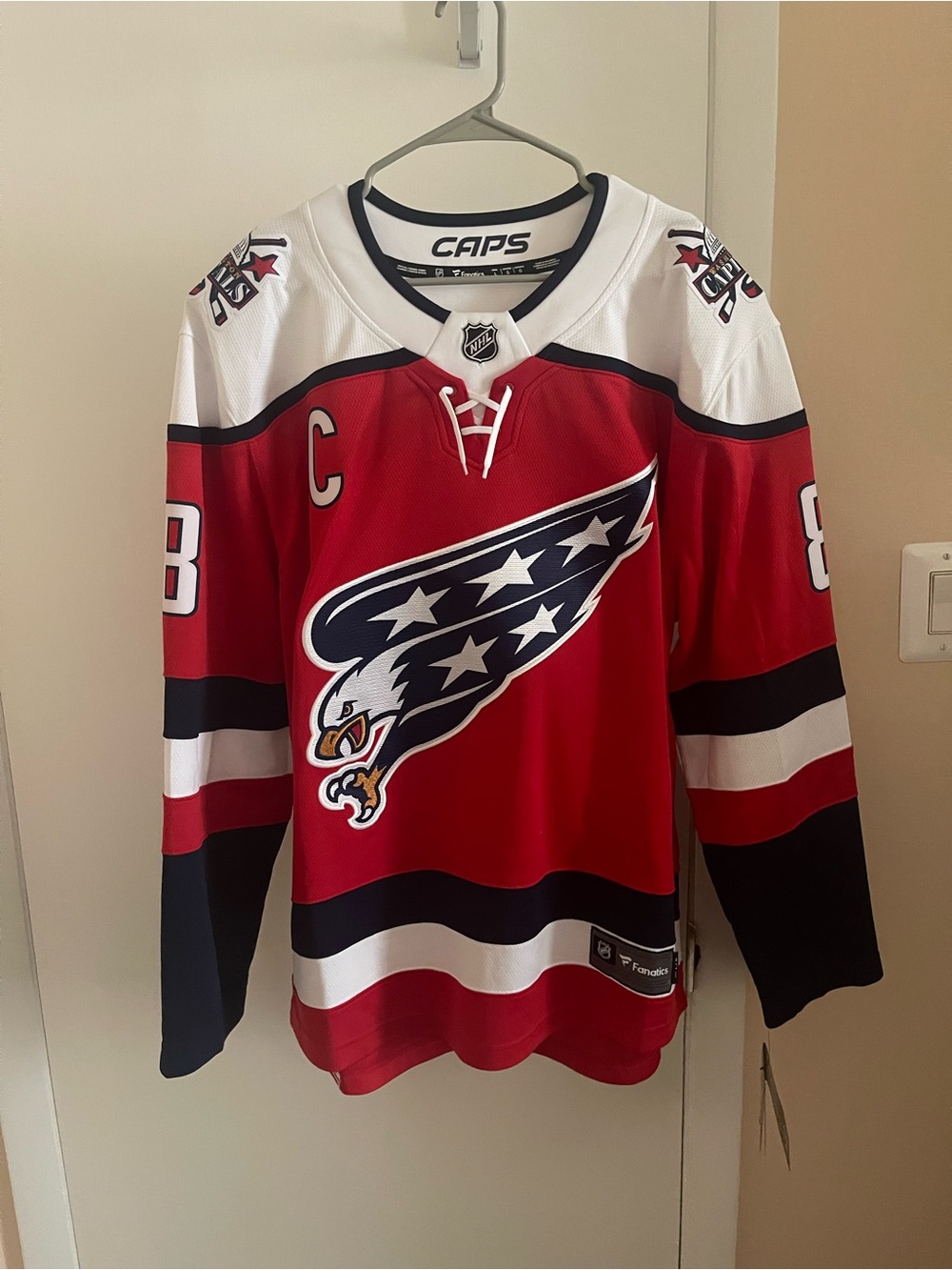 Fanatics Washington Capitals Alexander Ovechkin Jersey